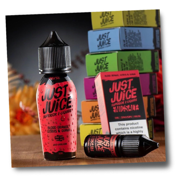 Just Juice Blood Orange Citrus & Guava Shortfill